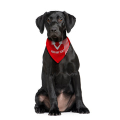 Aberdeen 1976 Home Shirt - Personalised Pet Bandana - 4 Sizes