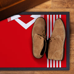 Aberdeen 1976 Home Shirt - Personalised Retro Door Mat - 60cm x 40cm