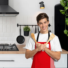 Aberdeen 1976 Home Shirt - Personalised Retro Football Adults Apron