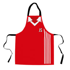Aberdeen 1976 Home Shirt - Personalised Retro Football Adults Apron