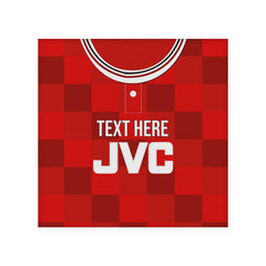 Aberdeen 1987 Home Shirt - Personalised Drink Coaster - Square Or Circle