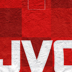 Aberdeen 1987 Home Shirt - Personalised Retro Fleece Blanket 150cm X 150cm