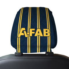 Aberdeen 1993 Away - Retro Football Shirt - Pack of 2 - Car Seat Headrest Covers