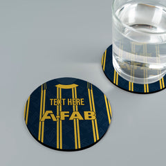Aberdeen 1993 - Away Shirt - Personalised Drink Coaster - Square Or Circle