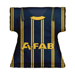Aberdeen - 1993 Away Shirt - Personalised Retro Shirt Cushion