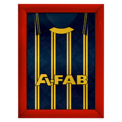 Aberdeen Away 1993 Shirt - A4 Personalised Metal Sign Plaque - Frame Options Available