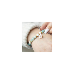 Abundance Amazonite Crystal Essential Oil Bracelet