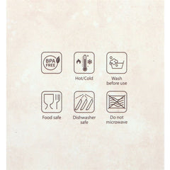 All Over Mushroom Print Metal Water Bottle