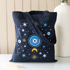 All Seeing Eye Polycotton Tote Bag