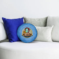 Argentina Rugby Union Liso  - Legend Collection - Circle Cushion 14inch
