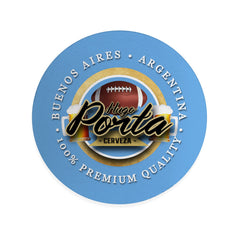 Argentina Rugby Union Porta - Coaster - Circle or Square