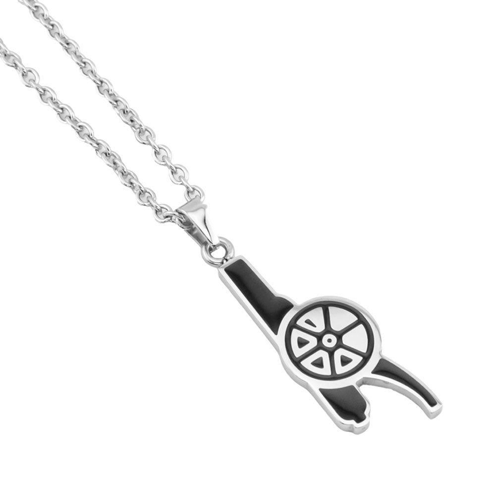 Arsenal FC Colour Cannon Pendant & Chain