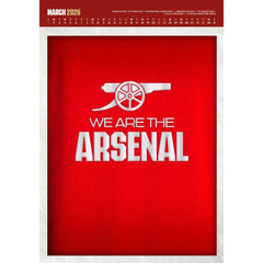 Arsenal FC Deluxe Calendar 2026