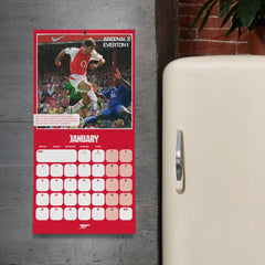 Arsenal FC Legends Square Calendar 2026
