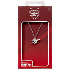 Arsenal FC Silver Finish Cannon Necklace