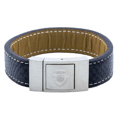 Arsenal FC Stitched Leather Bracelet