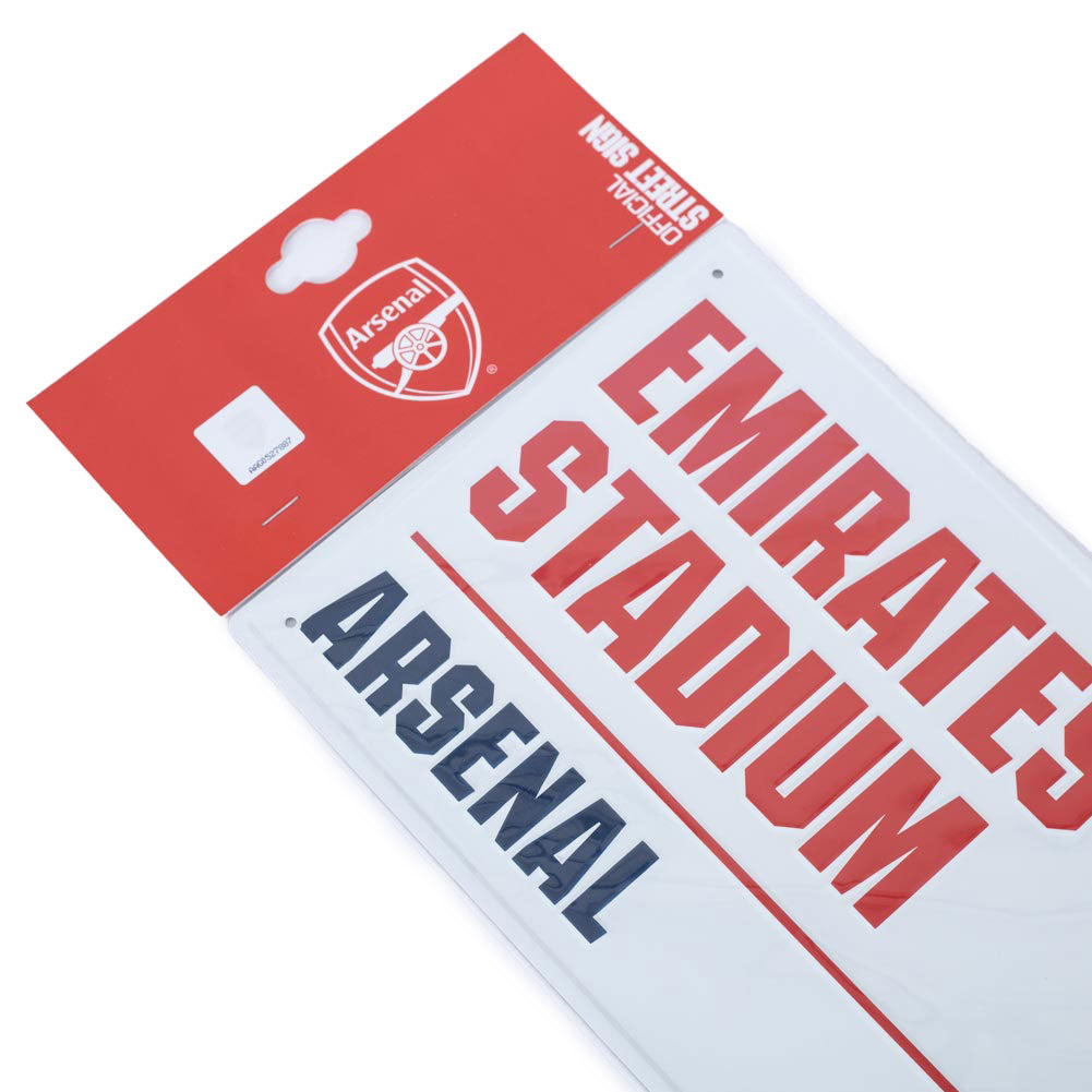 Arsenal Letters Sign Arsenal FC White Street Sign