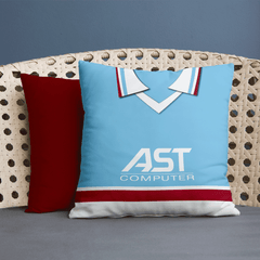 Aston Villa - 1983 Home Shirt - 45cm or 61cm Retro Cushion