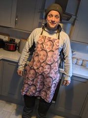 Aston Villa - 1993 Home Shirt - Retro Football Novelty Water-Resistant, Lazer Cut (no fraying) Light Weight Adults Apron