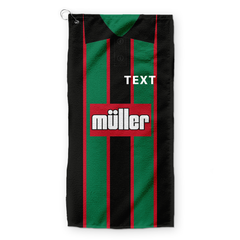 Aston Villa - 1994 Away- Retro Lightweight, Microfibre Golf Towel
