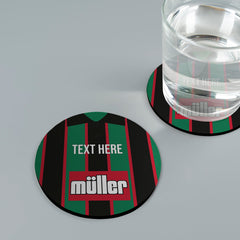 Aston Villa 1994 Away Shirt - Personalised Drink Coaster - Square Or Circle