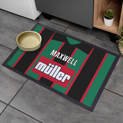 Aston Villa 1994 Away Shirt - Personalised Retro Door Mat - 60cm x 40cm