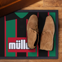 Aston Villa 1994 Away Shirt - Personalised Retro Door Mat - 60cm x 40cm