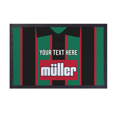 Aston Villa 1994 Away Shirt - Personalised Retro Door Mat - 60cm x 40cm