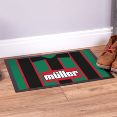 Aston Villa 1994 Away Shirt - Personalised Retro Door Mat - 60cm x 40cm