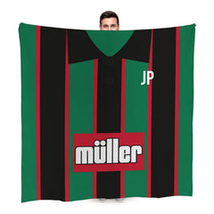Aston Villa - 1994 Away Shirt - Retro Fleece Blanket