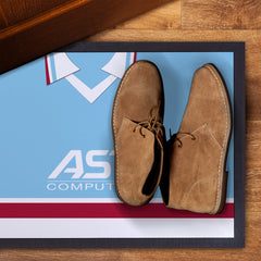 Aston Villa 1998 Away Shirt - Personalised Retro Door Mat - 60cm x 40cm