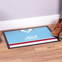 Aston Villa 1998 Away Shirt - Personalised Retro Door Mat - 60cm x 40cm