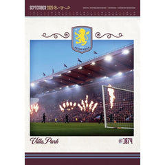 Aston Villa FC Deluxe Calendar 2026