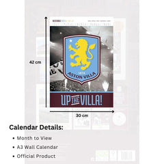 Aston Villa FC Deluxe Calendar 2026