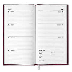 Aston Villa FC Slim Diary 2026