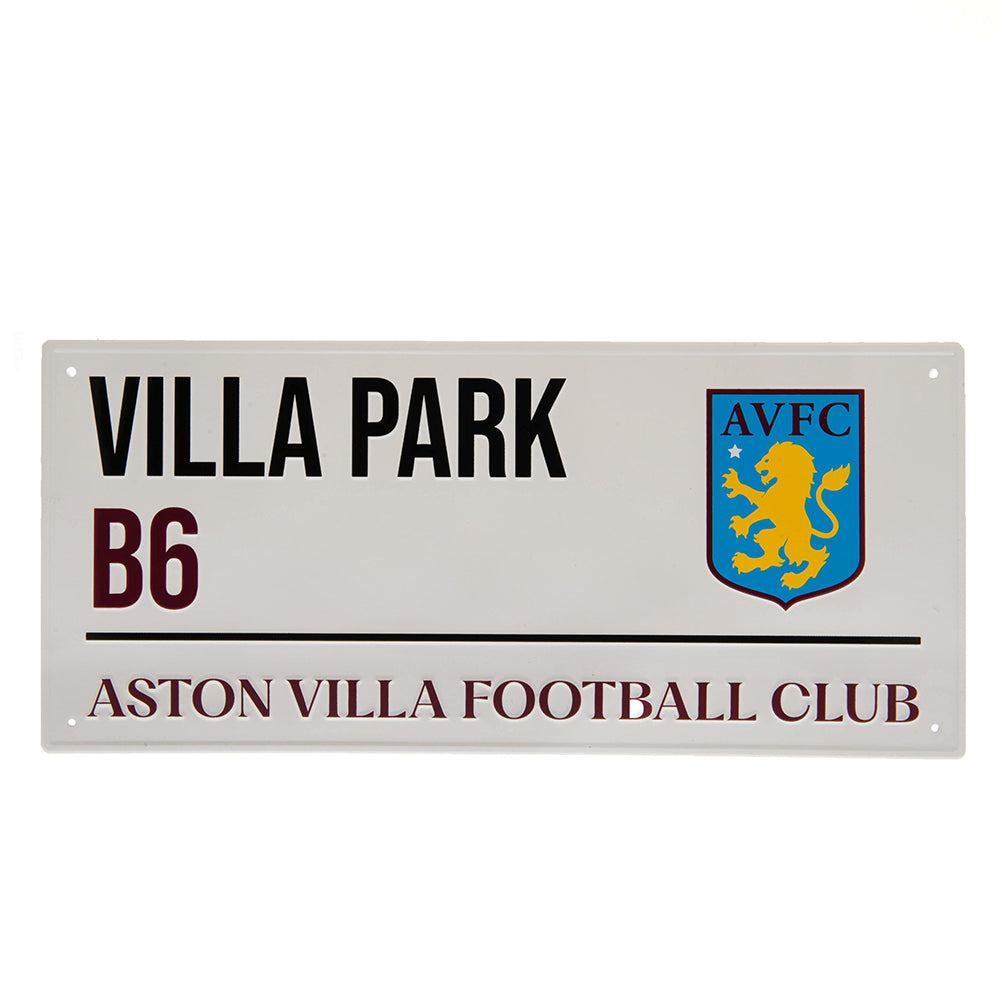 Aston Villa FC Street Sign
