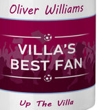 Aston Villa Personalised Mug - Best Fan Cup With Name