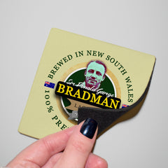 Australia Bradman - Coaster - Circle or Square