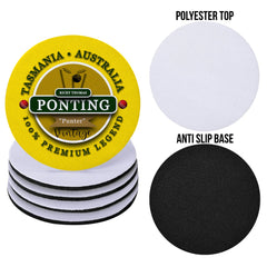 Australia Ponting - Coaster - Circle or Square