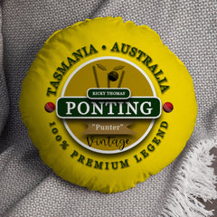 Australia Ponting  - Legend Collection - Circle Cushion 14inch
