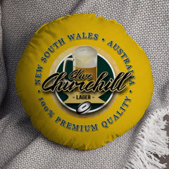 Australia Rugby League Churchill  - Legend Collection - Circle Cushion 14inch