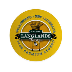 Australia Rugby League Langlands- Coaster - Circle or Square
