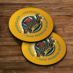 Australia Rugby Union Lynagh - Coaster - Circle or Square