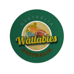 Australia Rugby Union Wallabies - Coaster - Circle or Square