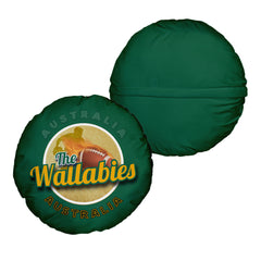 Australia Rugby Union Wallabies  - Legend Collection - Circle Cushion 14inch
