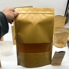 Kraft Window Bag 20x30cm
