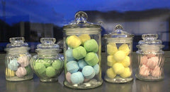 Candy Jars - Vertical Ribs