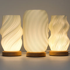 New Wave Lamp - USB (C) - 3 settings - Star Twisted