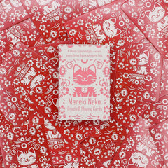 Fortune Cats Playing & Oracle Cards- Maneki Neko Deck