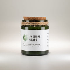 Greenman Woodwick Soy Candle - Jasmine Glade